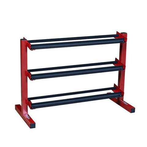 BODYSOLID 40" RED DUMBBELL RACK